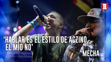 "No me gusta" - Mecha se une a la polémica de Aczino y Gazir - Red Bull Batalla 2023