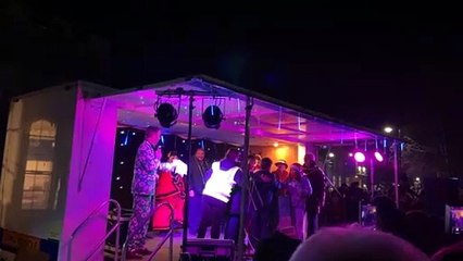 Tavistock Christmas lights switch on, Dickensian Evening