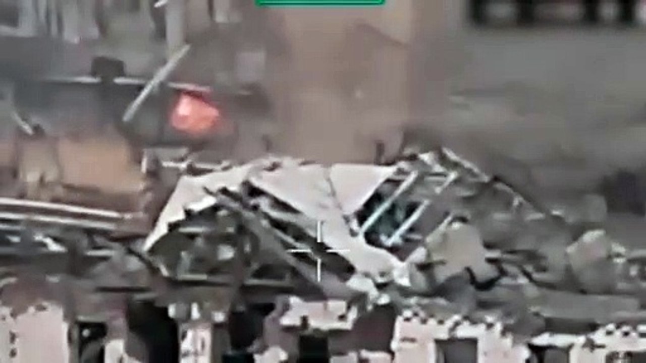 Всё что осталось от Марьинки в Донецкой области