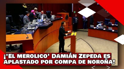 ¡VEAN! ¡El merolico Damián es aplastado por compa de noroña por usar renuncia de Zaldívar vs. AMLO!