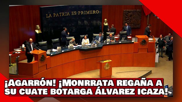 ¡VEAN! ¡Agarrón! ¡Monreal regaña a su cuate la botarga Álvarez Icaza por atacar designación de AMLO!