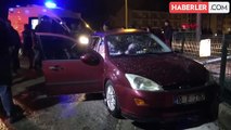 Bolu'da kırmızı ışıkta bekleyen otomobile arkadan çarpma: 6 yaralı