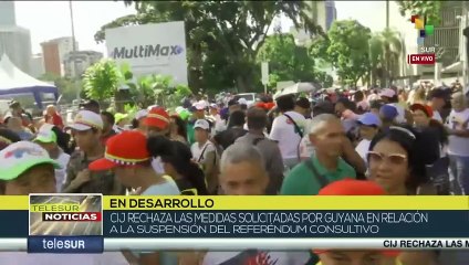 Pueblo venezolano defiende su derecho sobre el Esequibo
