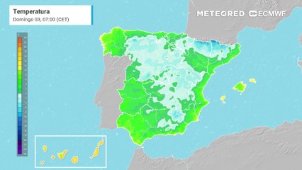 Primer fin de semana de diciembre con heladas intensas en España