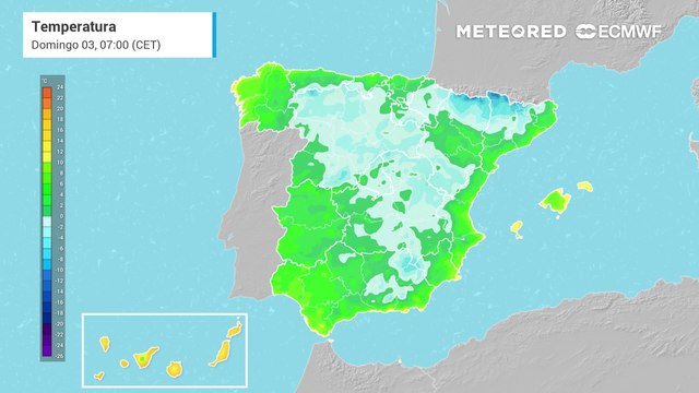 Primer fin de semana de diciembre con heladas intensas en España