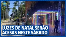 Iluminação de Natal no Circuito Liberdade será inaugurada neste sábado