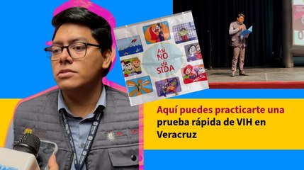 Aquí puedes practicarte una prueba rápida de VIH en Veracruz