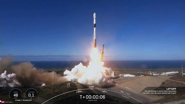 Coreia do Sul lança primeiro satélite espião com a SpaceX