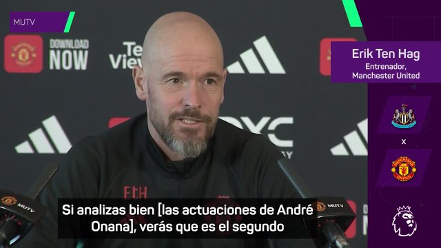 Ten Hag: Onana es el segundo mejor portero de la Premier League