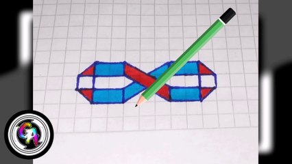 Una fantástica FIGURA trazada paso a paso. (VIDEO 23). A fantastic FIGURE drawn step by step. (VIDEO 23).