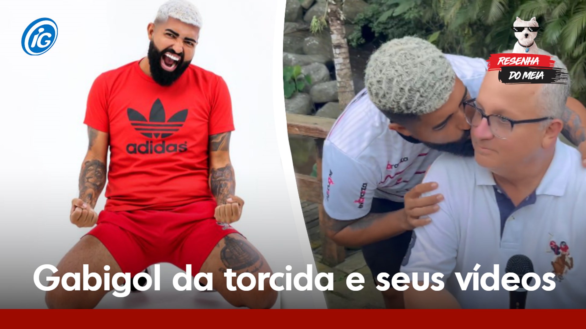 Vídeo: após derrota do Fla, Gabigol manda beijo para Dorival