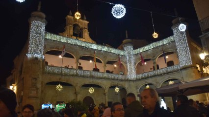 Iluminación de Navidad en Ciudad Rodrigo 2023