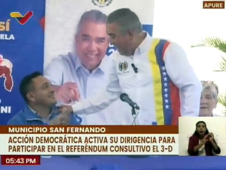 Apure | Partido de Acción Democrática ratifica su participación en el Referendo Consultivo este 3D