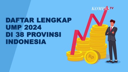 Daftar Lengkap UMP 2024 di 38 Provinsi Indonesia - INFOGRAFIS