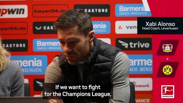 Alonso taking Champions League qualification one game at a time