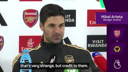 Arteta's delight at defensive duo