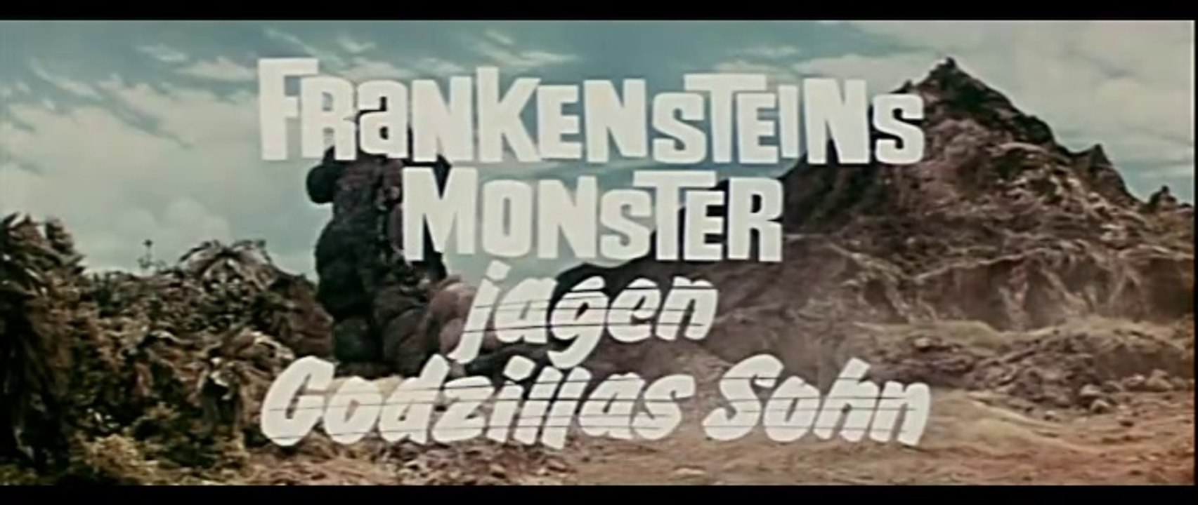 Son of Godzilla - West German Theatrical Trailer