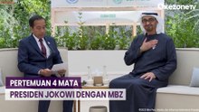 Bertemu Presiden MBZ di Dubai, Jokowi Sebut Harga Minyak Harus Lebih Kompetitif?