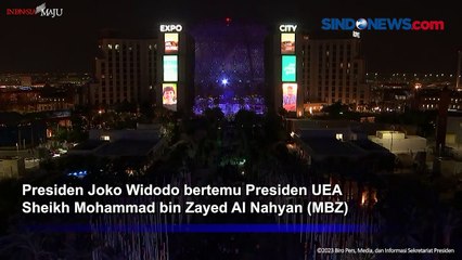 Presiden Jokowi dan MBZ Bertemu 4 Mata di Dubai, Bahas Harga Minyak