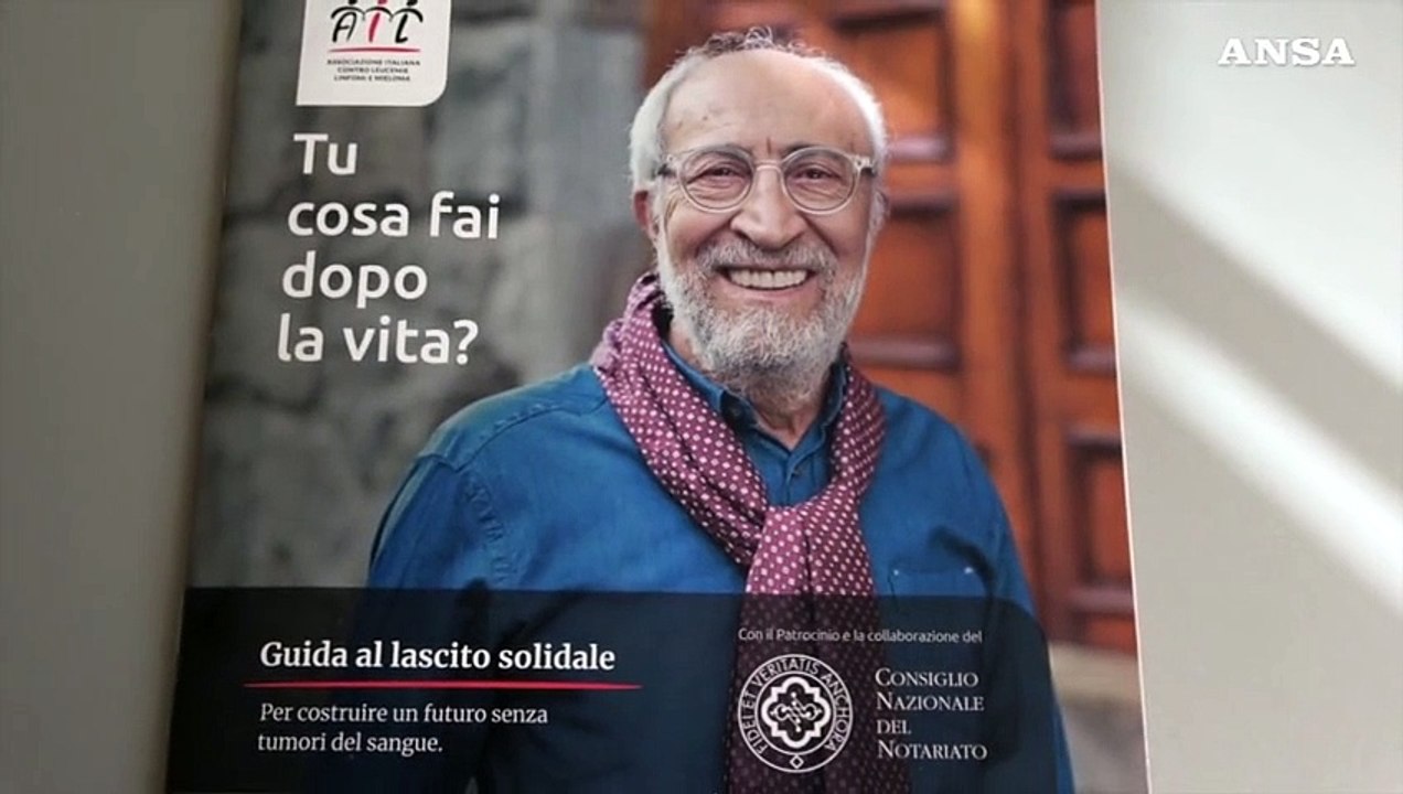 "Cosa fai dopo la vita?", la campagna dell'Ail per i lasciti solidali