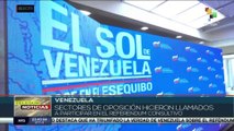 Venezuela: Gobierno y sectores de oposición reiteran su llamado a participar en el referendo consultivo