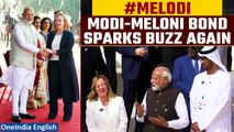 COP28: Italian PM Giorgia Meloni posts '#Melodi' selfie moment with PM Modi | Oneindia News