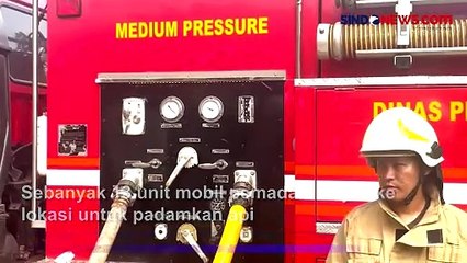 Api Lalap Puluhan Lapak Barang Bekas dan 1 Unit Bengkel di Pondok Kopi