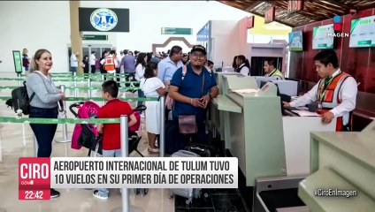 Comenzó a operar el Aeropuerto Internacional de Tulum