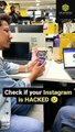 How to check Instagram hacked or no !!