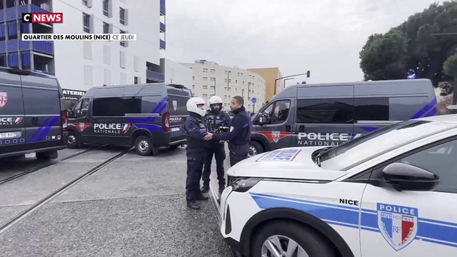 Nice : après la CRS8, la CRS81 dans le quartier des Moulins