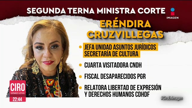 El presidente López Obrador envío al senado la nueva terna para ministra de la SCJN