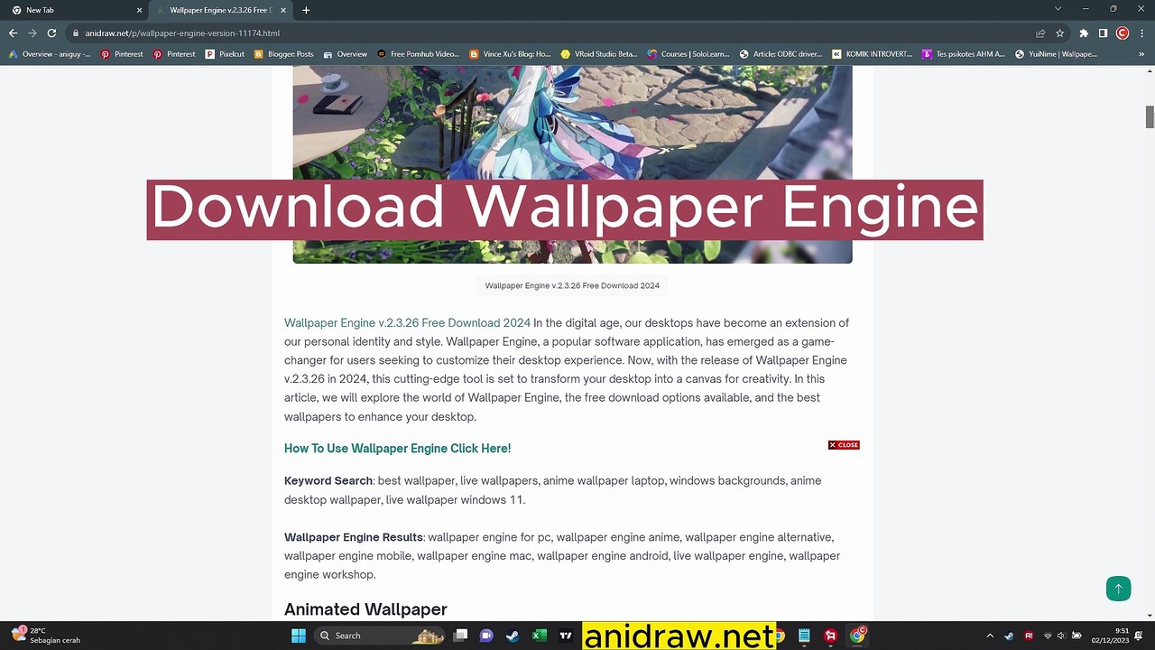 How To Wallpaper Engine video Dailymotion