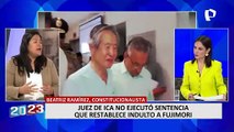 Beatriz Ramírez sobre caso Alberto Fujimori: TC debería ejecutar sentencia porque declaró fundado habeas corpus