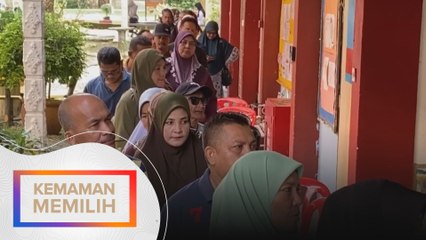 Pengundi pilih turun awal tunaikan tanggungjawab