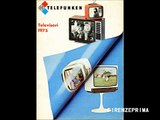 Telefunken catalogo TV per il mercato italiano  1975.