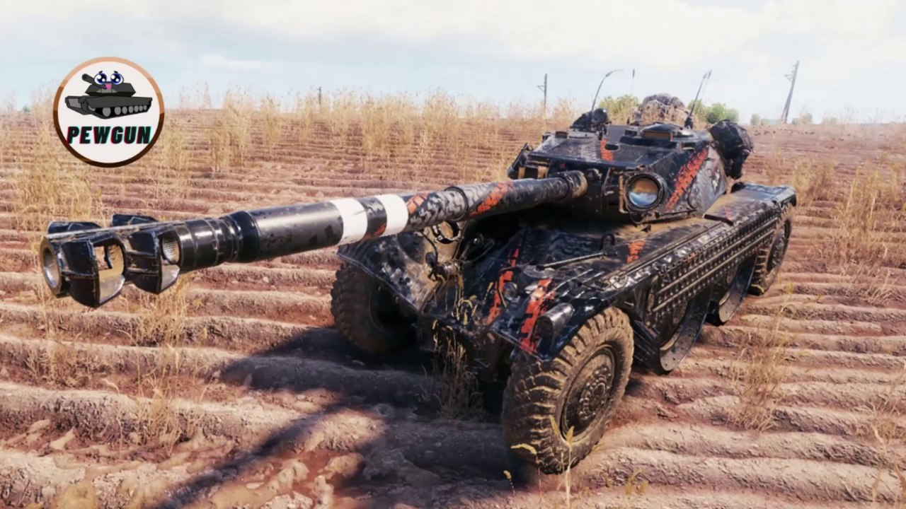 [ wot ] PANHARD EBR 105 狡猾出奇，制霸全場！ | 15k assistance dmg | world of tanks |  @pewgun77 ​