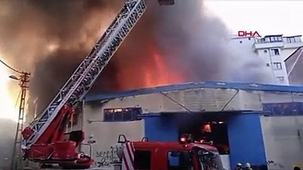 İstanbul'da büyük yangın! Dumanlar gökyüzünü sardı