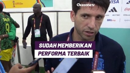 Gagal Raih Tempat Ketiga, Pelatih Timnas Argentina U-17 Tetap Puji Anak Asuhannya