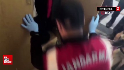 İstanbul'da uyuşturucu serasına çevrilen villaya baskın