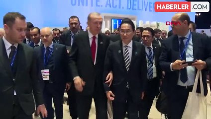 Erdoğan, Japonya Başbakanı Kishida ile görüştü