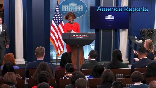 Karine Jean-Pierre storms out of briefing after being pressed by reporter