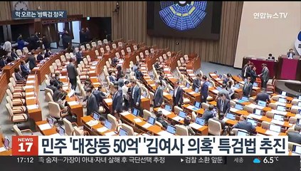 다음은 쌍특검 정국…민주, 이르면 8일 본회의 추진