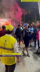 Crowd Management by AADM volunteers _ Anant Chaturdashi Ganpati Visarjan Seva 2023 _ Aniruddha Bapu