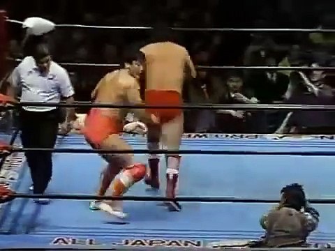 (1.24.1995) Akira Taue & Toshiaki Kawada vs. Kenta Kobashi & Mitsuharu Misawa (AJPW New Year Giant Series 1995 Day 17)