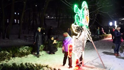 Iluminacje świąteczne w Koszalinie