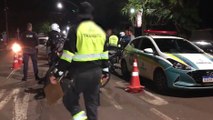 Condutores são detidos por embriaguez ao volante durante fiscalização da Transitar