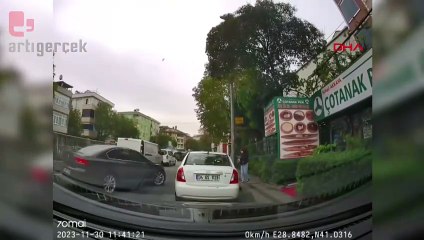 Dikkatsizlik kazaya neden oldu