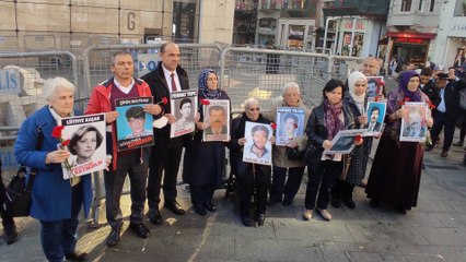 Cumartesi Anneleri, adalet istedi; eylemi AP Türkiye Raportörü Amor da takip etti