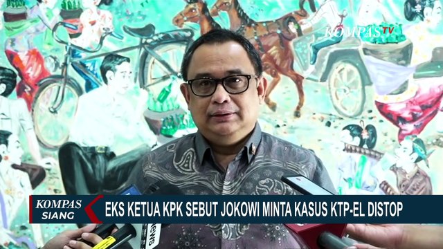 Istana Angkat Bicara soal Eks Ketua KPK Sebut Jokowi Pernah Minta Kasus KTP Elektronik Dihentikan!