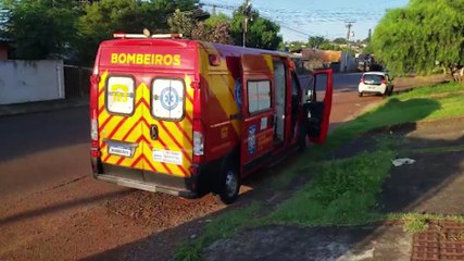 Homem chama Siate dizendo ter sofrido queda, mas precisava de ajuda para guardar a moto, no Brasília